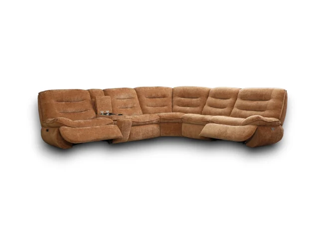 Washington 6 Piece Corner Power Recliner Sofa - Image 3